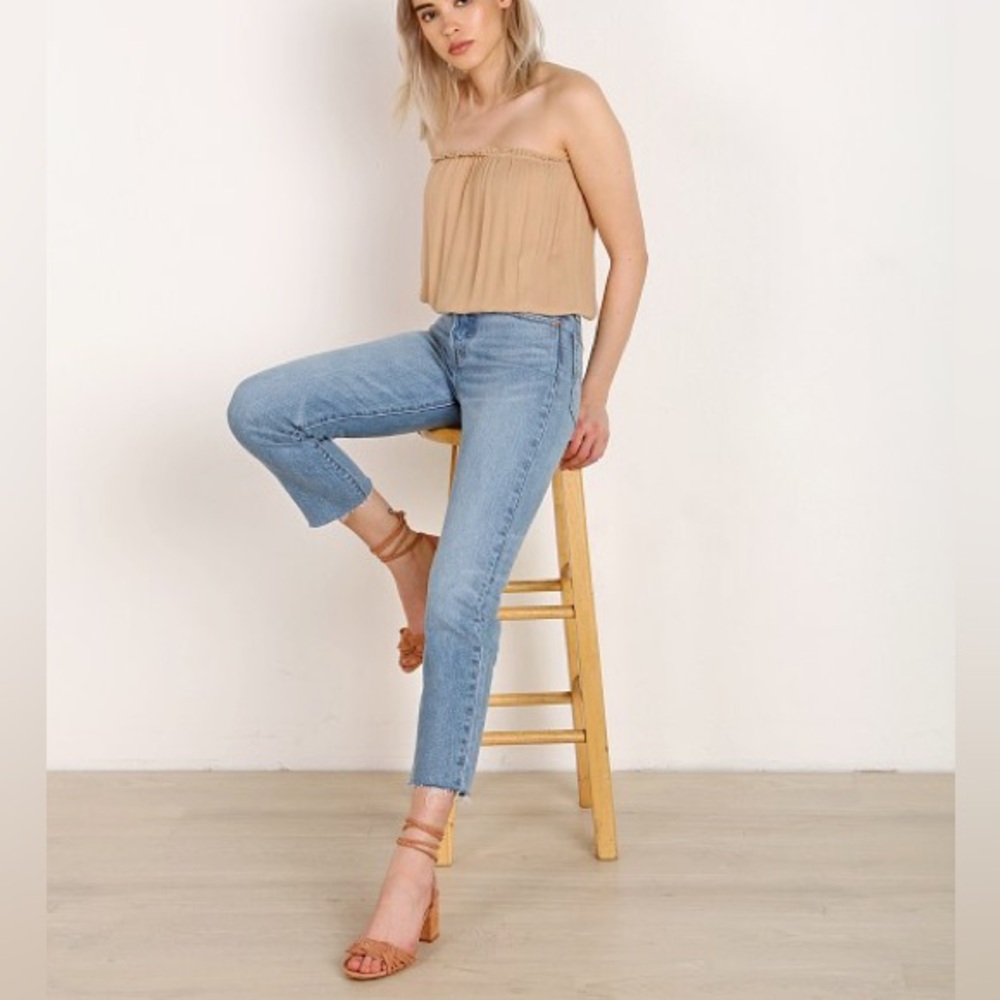 Levi’s Wedgie cropped jeans
